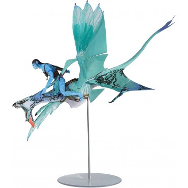 Figura Jake Sully y Banshee Avatar con Peana 18 cms