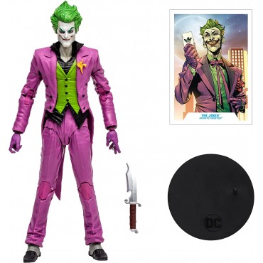 Figura The Joker Infinite Frontier DC Multiverse Articulada 19 cms