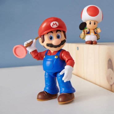 Figura Super Mario Bros La Película Articulada 13 cms