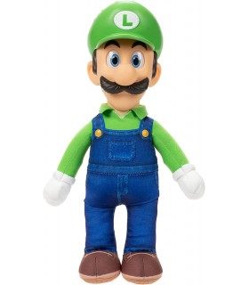 Peluche Luigi Super Mario Bros La Película Articulado 35 cms