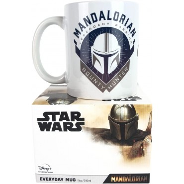 Taza Cazarrecompensas The Mandalorian Star Wars Cerámica 315 mls