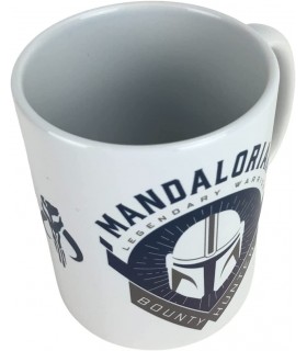 Taza Cazarrecompensas The Mandalorian Star Wars Cerámica 315 mls