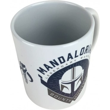 Taza Cazarrecompensas The Mandalorian Star Wars Cerámica 315 mls