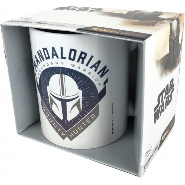 Taza Cazarrecompensas The Mandalorian Star Wars Cerámica 315 mls