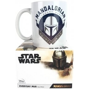 Taza Cazarrecompensas The Mandalorian Star Wars Cerámica 315 mls