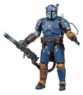Figura Heavy Infantry Mandalorian Deluxe The Black Series Star Wars Articulada 19 cms