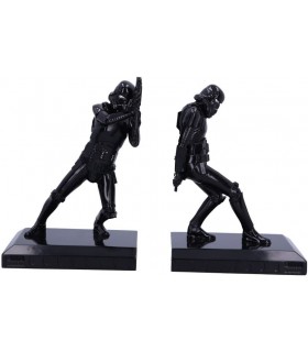 Sujeta Libros Black Stormtroopers Star Wars 19 cms