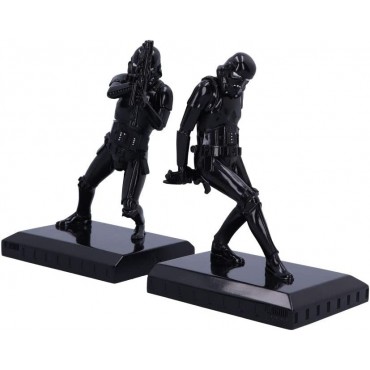 Sujeta Libros Black Stormtroopers Star Wars 19 cms