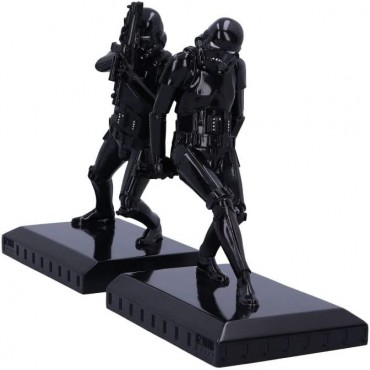 Sujeta Libros Black Stormtroopers Star Wars 19 cms