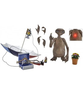 Figura E.T. Deluxe con Pecho Iluminación LED 40 Aniversario Articulada 12 cms