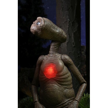 Figura E.T. Deluxe con Pecho Iluminación LED 40 Aniversario Articulada 12 cms