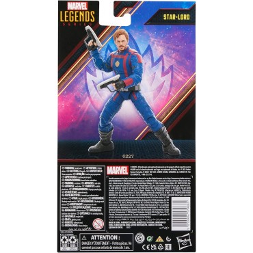 Figura Star-Lord Guardianes de la Galaxia Vol. 3 Marvel Legends Articulada 15 cms 