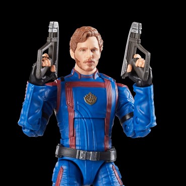 Figura Star-Lord Guardianes de la Galaxia Vol. 3 Marvel Legends Articulada 15 cms 