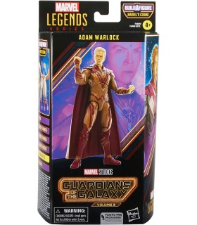 Figura Adam Warlock Guardianes de la Galaxia Vol. 3 Marvel Legends Articulada 15 cms