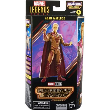 Figura Adam Warlock Guardianes de la Galaxia Vol. 3 Marvel Legends Articulada 15 cms