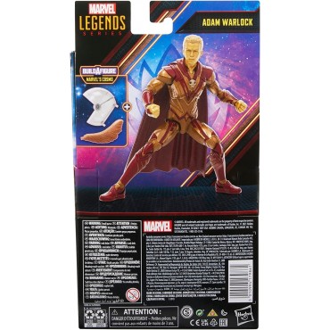 Figura Adam Warlock Guardianes de la Galaxia Vol. 3 Marvel Legends Articulada 15 cms