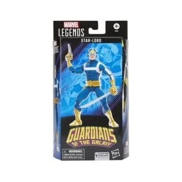 Figura Star-Lord Guardianes de la Galaxia Marvel Legends Articulada 15 cms