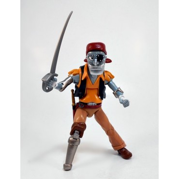 Figura Thundercats Captain Cracker The Robotic Pirate Scoundrel Articulada 18 cms