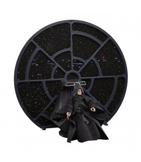 Figura Emperador Palpatine en Trono Diorama Articulada 9,5 cms