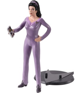 Figura Deanna Troi Star Trek La Nueva Generación Flexible 19 cms