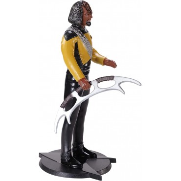 Figura Worf Star Trek La Nueva Generación Flexible 19 cms