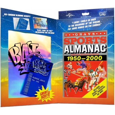 Réplica Almanaque Deportivo Regreso Al Futuro Back To The Future