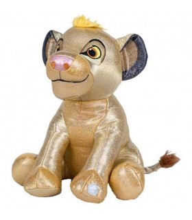 Peluche Simba El Rey León Disney 100 Aniversario Glitter 31 cms