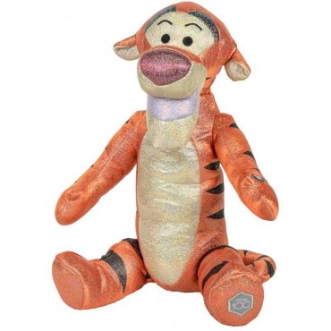 Peluche Tigger Winnie The Pooh Disney 100 Aniversario Glitter 34 cms
