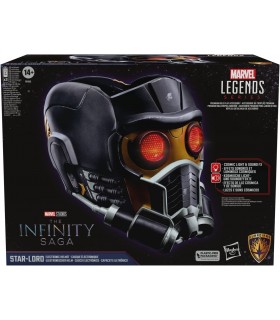 Casco Electrónico Star-Lord Guardianes de la Galaxia Marvel Legends Escala 1:1 