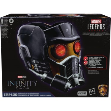 Casco Electrónico Star-Lord Guardianes de la Galaxia Marvel Legends Escala 1:1 