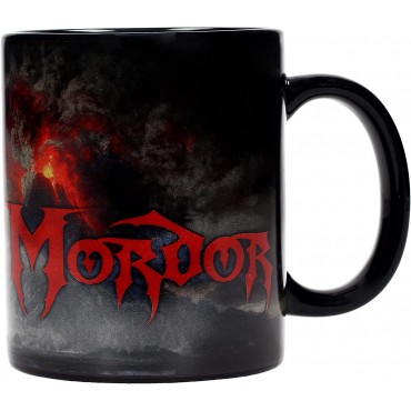 Taza Mordor El Señor de los Anillos Cerámica 320 mls