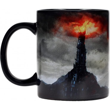 Taza Mordor El Señor de los Anillos Cerámica 320 mls