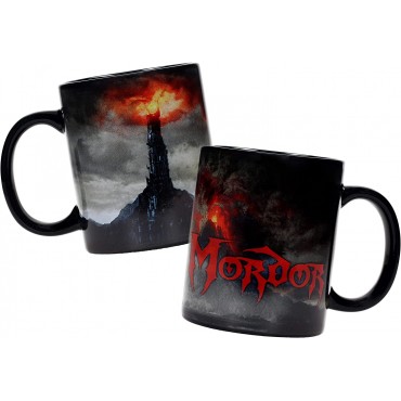 Taza Mordor El Señor de los Anillos Cerámica 320 mls