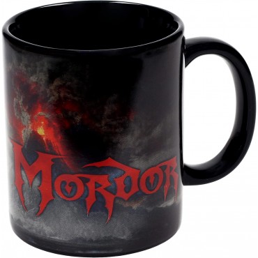 Taza Mordor El Señor de los Anillos Cerámica 320 mls