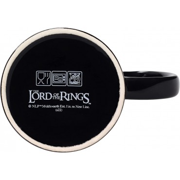 Taza Mordor El Señor de los Anillos Cerámica 320 mls
