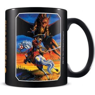 Taza Cazador de Dragones a Caballo Dungeons & Dragons Cerámica 320 mls