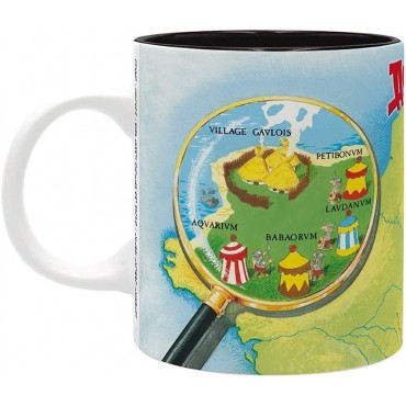 Taza Mapa Obélix Astérix y Obélix Cerámica 320 mls