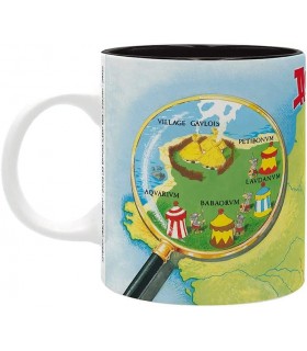 Taza Astérix Mapa Astérix y Obélix Cerámica 320 mls