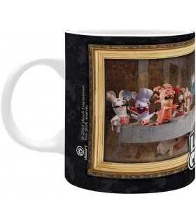 Taza Raving Rabbids Lapins Cretins Cerámica 320 mls 