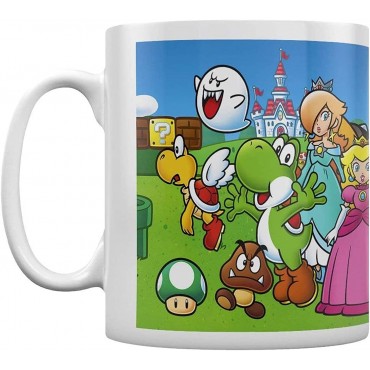 Taza Super Mario Bros Nintendo Cerámica 320 mls