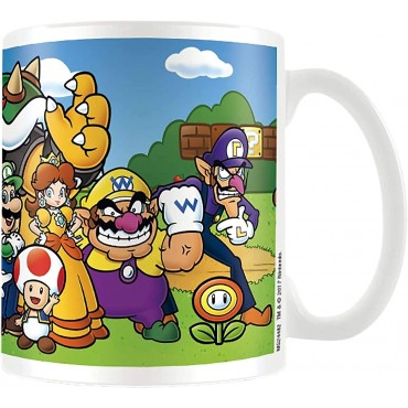 Taza Super Mario Bros Nintendo Cerámica 320 mls