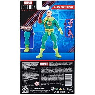 Figura Baron Von Strucker Marvel Legends Articulada 15 cms