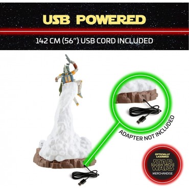 Lámpara Diorama Boba Fett Star Wars 