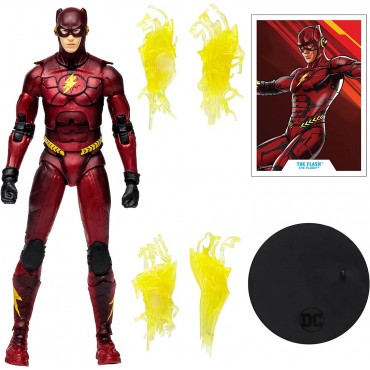 Figura The Flash Traje de Batman DC Multiverse Articulada 18 cms