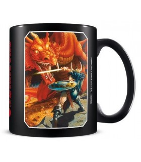Taza Cazador de Dragones Dungeons & Dragons Cerámica 320 mls