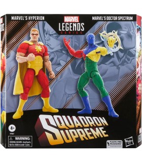 Figuras Hyperion y Doctor Spectrum Marvel Legends Articuladas 15 cms