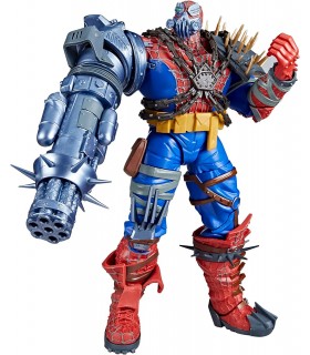 Figura Cyborg Spider-Woman Spider-Man Across the Spiderverse Part One Marvel Legends Articulada 23 cms