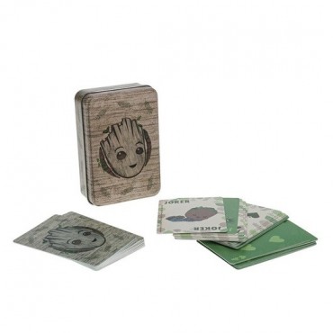Baraja de Cartas Groot Francesa I Am Groot Marvel 