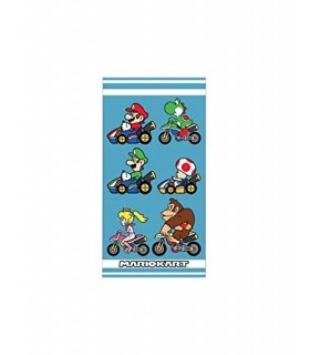 Toalla Mario Kart Super Mario Bros Algodón 100%