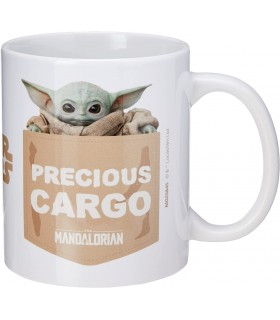 Taza Precious Cargo The Mandalorian Star Wars Cerámica 315 mls